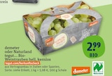 Naturland im tegut Prospekt Bio-Weintrauben hell, kernlos von demeter im aktuellen tegut Prospekt für 2,99 €