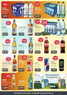 Energydrink im aktuellen GetränkeLand Mayer Prospekt (Pirna) Energydrink im GetränkeLand Mayer Prospekt "DIE GETRÄNKEKÖNNER" mit 4 Seiten (Pirna)