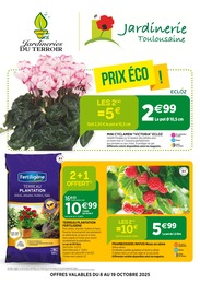 Catalogue Jardineries & Animaleries Jardineries du terroir en cours à Grenade et alentours, Jardineries DU TERROIR, 4 pages, 08/10/2025 - 19/10/2025