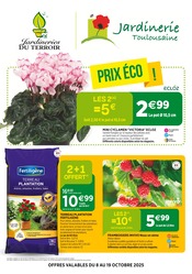Catalogue Jardineries & Animaleries Jardineries du terroir en cours à Saint-Alban et alentours, "Jardineries DU TERROIR", 4 pages, 08/10/2025 - 19/10/2025