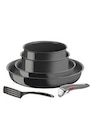 Batterie de cuisine Tefal Lot 6 pieces Ingenio Renew Ceramique Induction L2609602 - Tefal en promo chez Darty Batterie de cuisine Tefal Lot 6 pieces Ingenio Renew Ceramique Induction L2609602 - Tefal dans le catalogue Darty
