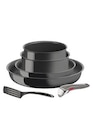 Batterie de cuisine Tefal Lot 6 pieces Ingenio Renew Ceramique Induction L2609602 - Tefal dans le catalogue Darty