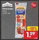 Aktuelle Wurst Angebote bei Netto Marken-Discount in Bremerhaven Aktuelles Pfefferbeißer Angebot bei Netto Marken-Discount in Bremerhaven ab 1,29 €