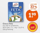 Feta Angebote von Greco bei tegut Fürth für 1,99 €