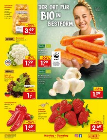 Salat im Netto Marken-Discount Prospekt "Aktuelle Angebote" mit 74 Seiten (Duisburg)