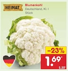 Aktuelle Blumenkohl Angebote bei Netto Marken-Discount in Hamburg Aktuelles Blumenkohl Angebot bei Netto Marken-Discount in Hamburg ab 1,69 €