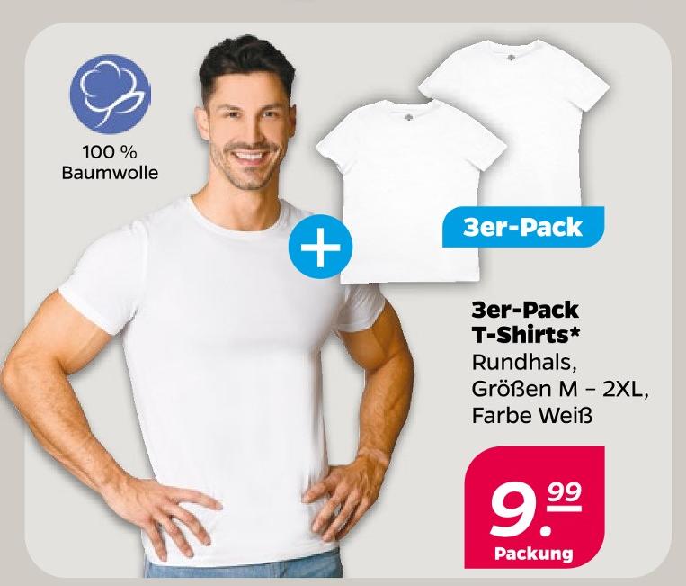 3er-Pack T-Shirts