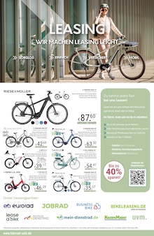 Fahrrad im Zweiradcenter Markgraf & Linn GmbH Prospekt "LEICHTE ENTSCHEIDUNG" mit 8 Seiten (Dortmund)