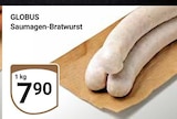 Saumagen-Bratwurst von Globus für 7,90 € bei GLOBUS im Angebot Saumagen-Bratwurst von Globus im aktuellen GLOBUS Prospekt