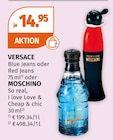 VERSACE oder MOSCHINO  im aktuellen Müller Prospekt für 14,95 €