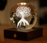 Botanic Vitry-sur-Seine - Promo Boule en cristal et verre design Arbre de vie - diamètre 8 x H 12 cm Promo Boule en cristal et verre design Arbre de vie - diamètre 8 x H 12 cm à 39,99 € dans le catalogue Botanic à Vitry-sur-Seine