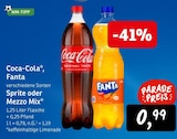 Konsum - Coca-Cola, Fanta, Sprite oder Mezzo Mix Angebot im Prospekt Coca-Cola, Fanta, Sprite oder Mezzo Mix bei Konsum im Prospekt "" für 0,99 €