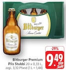 Aktuelle Bier Angebote bei EDEKA in Pirmasens Aktuelles Premium Pils Stubbi Angebot bei EDEKA in Pirmasens ab 9,49 €