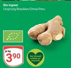 Aktuelles Bio Ingwer Angebot bei GLOBUS in Duisburg ab 3,90 €