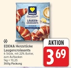 Laugencroissants von EDEKA Herzstücke für 3,69 € bei EDEKA im Angebot Laugencroissants von EDEKA Herzstücke im aktuellen EDEKA Prospekt