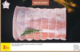 Rôti de porc longue sans os, sans filet mignon à Intermarché Super dans Brielles Rôti de porc longue sans os, sans filet mignon à Intermarché Super dans Brielles