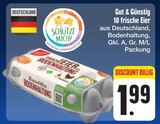 10 frische Eier Angebote von Gut & Günstig bei E center Erlangen für 1,99 €