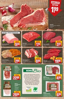 Rindfleisch im REWE Prospekt "Dein Markt" mit 32 Seiten (Köln)