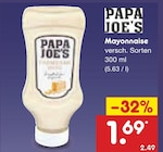Mayonnaise Angebote von Papa Joe's bei Netto Marken-Discount Wuppertal für 1,69 €