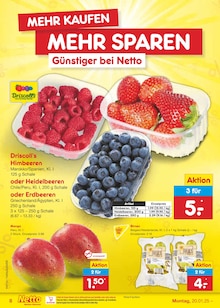 Erdbeeren im Netto Marken-Discount Prospekt "Aktuelle Angebote" mit 59 Seiten (Dortmund)