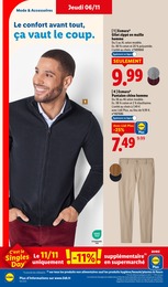 Offre Pantalon dans le catalogue Lidl du moment à la page 54