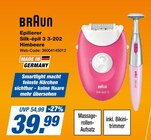 expert Gröblinghoff Melle - Epilierer Silk-épil 3 3-202 Himbeere Angebot im Prospekt Epilierer Silk-épil 3 3-202 Himbeere bei expert Gröblinghoff im Melle Prospekt für 39,99 €