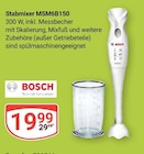 Stabmixer MSM6B150 im Angebot bei GLOBUS in Amberg Stabmixer MSM6B150 Angebote von Bosch bei GLOBUS Amberg für 19,99 €