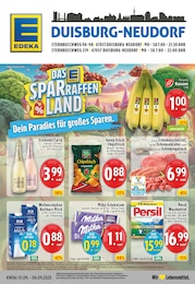 Supermarkt Prospekt von EDEKA Duisburg EDEKA Prospekt: "Aktuelle Angebote", 24 Seiten, 01.09.2025 - 06.09.2025
