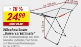 Wäscheständer Universal Ultimate im Angebot bei toom Baumarkt in Delmenhorst Wäscheständer Universal Ultimate Angebote bei toom Baumarkt Delmenhorst für 24,99 €