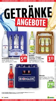 Cola im EDEKA Prospekt "Aktuelle Angebote" mit 62 Seiten (Heilbronn)