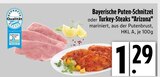 Bayerische Puten-Schnitzel Angebote bei E xpress Kaufbeuren für 1,29 €
