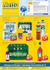 Netto Marken-Discount Discounter Prospekt der aktuellen Woche mit 2 Seiten, gültig von 07.07.2025 bis 12.07.2025, in Ferna und Umgebung Aktueller Netto Marken-Discount Discounter Prospekt in Ferna und Umgebung, "DER ORT, AN DEM DU IMMER AUSGEZEICHNETE PREISE FINDEST." mit 2 Seiten, 07.07.2025 - 12.07.2025