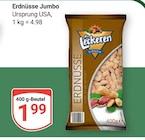Aktuelle Nüsse Angebote bei GLOBUS in Mannheim Aktuelles Erdnüsse Jumbo Angebot bei GLOBUS in Mannheim ab 1,99 €