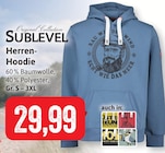 Herren-Hoodie Angebote von Sublevel bei Kaufhaus Stolz Greifswald für 29,99 €