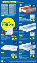 Bett im Lidl Prospekt in Fellbach Aktueller Lidl Prospekt mit Bett, "LIDL LOHNT SICH", Seite 10