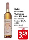EDEKA Hauenstein - Echt Süß Rosé Angebot im Prospekt Echt Süß Rosé bei EDEKA im Hauenstein Prospekt für 3,49 €