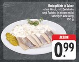 Aktuelles Heringsfilets in Sahne Angebot bei E center in Würzburg ab 0,99 €