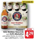 Hefe-Weißbier Naturtrüb im Angebot bei EDEKA in Lampertheim Hefe-Weißbier Naturtrüb Angebote von Paulaner bei EDEKA Lampertheim für 4,29 €
