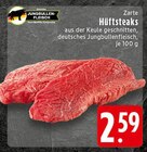 Zarte Hüftsteaks Angebote bei EDEKA Ibbenbüren für 2,59 €