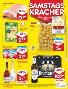 Krombacher im Netto Marken-Discount Prospekt "Aktuelle Angebote" mit 61 Seiten (Schonungen)