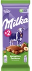 Pour 2 achetés le 3ème article offert Sur la gamme tablette de chocolat Milka - Milka dans le catalogue Carrefour