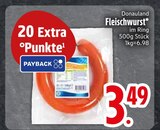 Fleischwurst im Angebot bei EDEKA in Straubing Fleischwurst Angebote von DonauLand bei EDEKA Straubing für 3,49 €