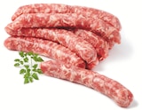 Saucisses crues à cuire de veau à l'emmental en promo chez Colruyt Saucisses crues à cuire de veau à l'emmental dans le catalogue Colruyt