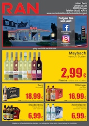 RAN Prospekt für Ichenhausen mit 2 Seiten RAN Prospekt für Ichenhausen: "RAN", 2 Seiten, 01.09.2026 - 15.09.2026