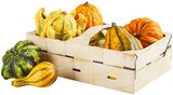 Zierkürbisse im Korb Angebote von REWE Regional bei REWE Köln für 3,99 €