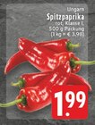 Spitzpaprika rot im Angebot bei E center in Solingen Spitzpaprika rot Angebote bei E center Solingen für 1,99 €