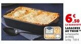 Lasagnes au thon en promo chez Super U Lasagnes au thon dans le catalogue Super U