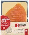 SAUMON FUMÉ D'ÉCOSSE GRANDES ORIGINES - BREIZH SAVEURS en promo chez Intermarché Angers à 4,09 €