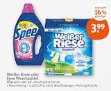 Weiße Riese oder Spee Waschmittel im Angebot bei tegut in Ludwigsburg Weiße Riese oder Spee Waschmittel Angebote von Spee bei tegut Ludwigsburg für 3,99 €