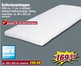 Kaltschaumtopper im aktuellen POCO Prospekt